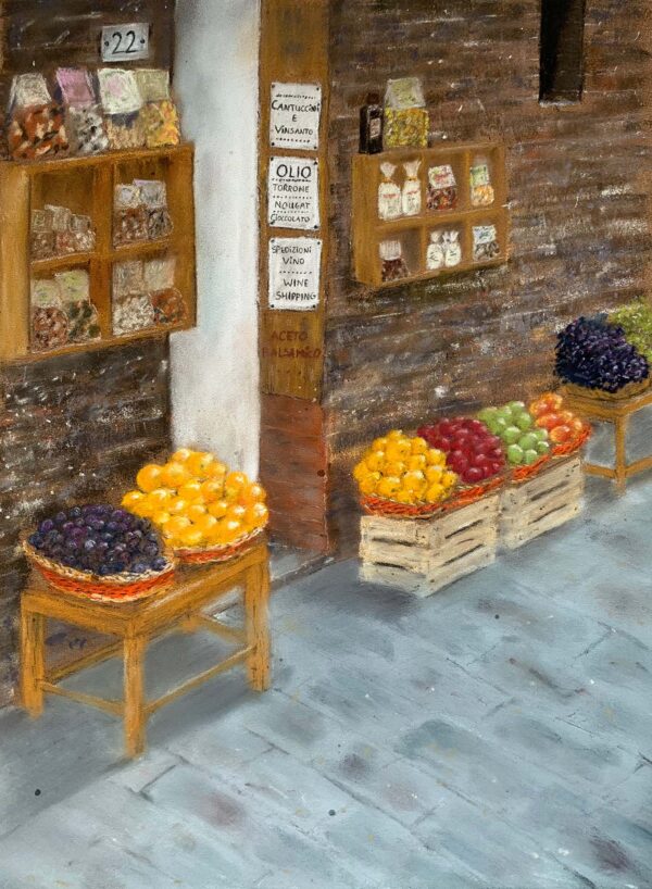 Fruit and spice shop Italy