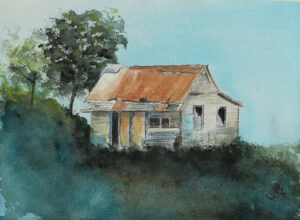 Old wooden house
